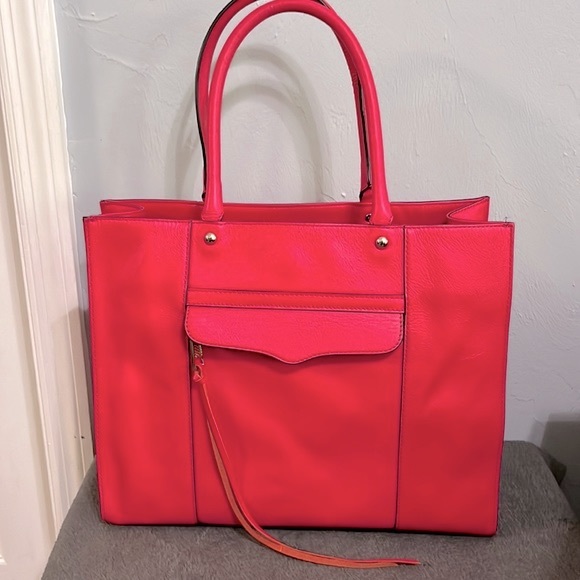 Rebecca Minkoff Handbags - Rebecca Minkoff deep pink satchel bag, NWT.